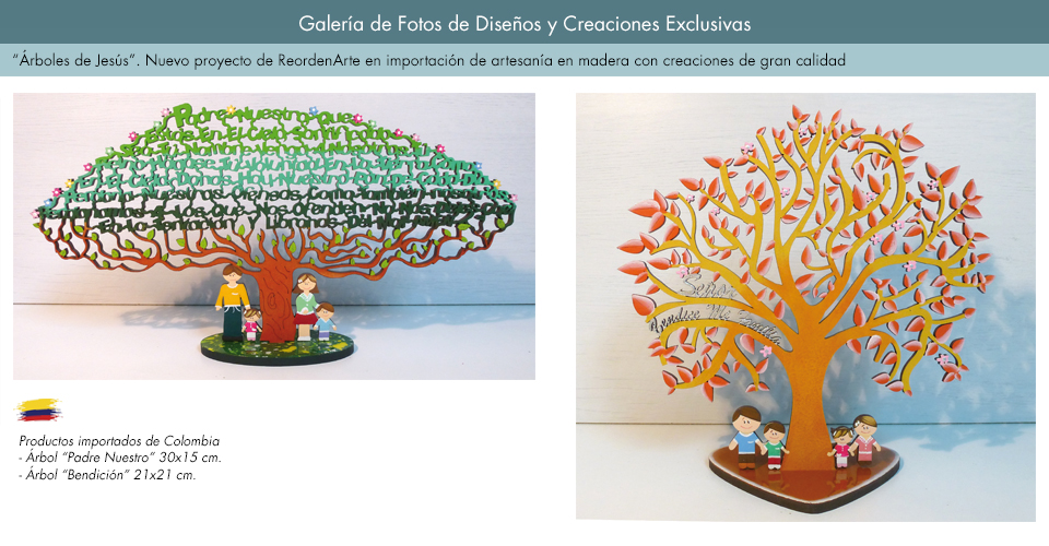 &Aacute;rboles de Jes&uacute;s modelos 1 y 2