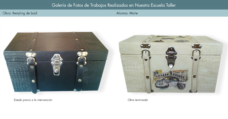 Restauración de baúl